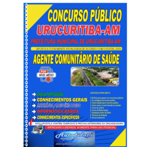 Apostila concurso de Urucurituba - AM 2024 - Agente Comunitário de Saúde