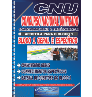 Apostila para o Concurso Público da CNU 2024 – Bloco 1