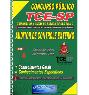 Apostila concurso  Tribunal de Contas do Estado de São Paulo (TCESP) - Auditor de Controle Externo