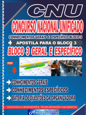Apostila concurso do MAPA 2023 – Químico
