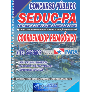 Apostila Concurso público da SEDUC – PA 2024 – Coordenador Pedagógico