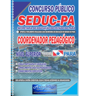 Apostila Concurso público da SEDUC – PA 2024 – Coordenador Pedagógico