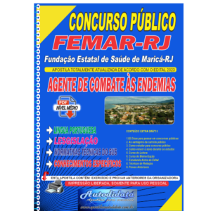 Apostila concurso de Maricá - FEMAR-RJ 2023 - Agente de Combate às Endemias