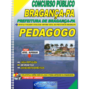 Apostila concurso de Bragança-PA 2024 – PEDAGOGO