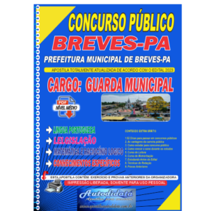 Apostila concurso de Breves-PA 2023 - Guarda Municipal