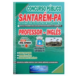 Apostila concurso de Santarém-PA 2023 – Inglês