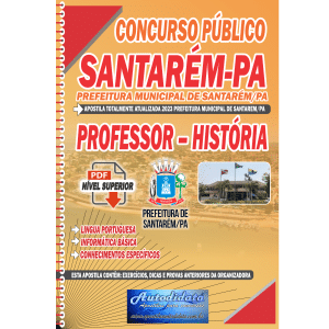 Apostila concurso de Santarém-PA 2023 Professor de História