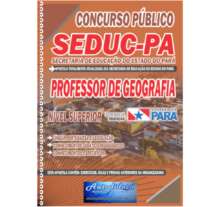 Apostila Concurso público da SEDUC – PA 2024 - Professor de Geografia