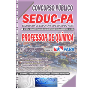 Apostila Concurso público da SEDUC – PA 2024 – Professor de Química