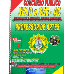 Apostila digital concurso da SEDUC-ACRE 2024 – Professor de Artes