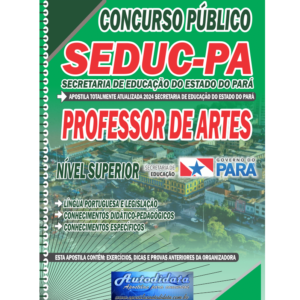 Apostila Concurso público da SEDUC – PA 2024 – Professor de Artes