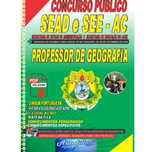 Apostila digital concurso da SEDUC-ACRE 2024 – Professor Geografia