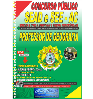 Apostila digital concurso da SEDUC-ACRE 2024 – Professor Geografia