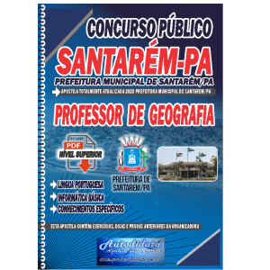 Apostila concurso de Santarém-PA 2023 – Geografia