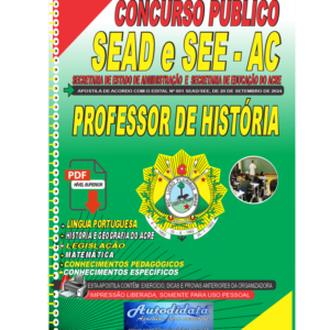 Apostila digital concurso da SEDUC-ACRE 2024 – Professor de História