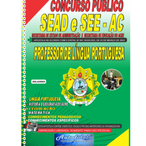 Apostila impressa concurso da SEDUC-ACRE 2024 – Professor de Lingua Portuguesa