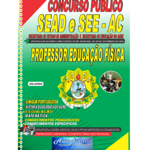 Apostila impressa concurso da SEDUC-ACRE 2024 – Professor de Educação Física