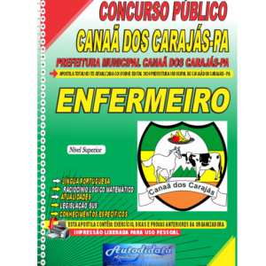 Apostila impressa Concurso de Canaã dos Carajás – PA 2024 Enfermeiro