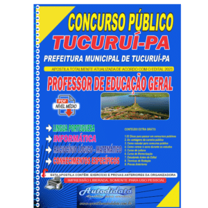 Apostila concurso de Tucuruí-PA 2024 - Prof. de Educação Geral