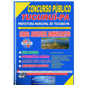 Apostila concurso de Tucuruí-PA 2023 - Assistente Administrativo