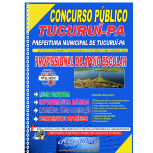 Apostila concurso de Tucuruí-PA 2023 - Agente de Segurança Pública