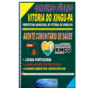 Apostila concurso Vitória do Xingu-PA 2023 - ACS Agente Comunitário de Sáude