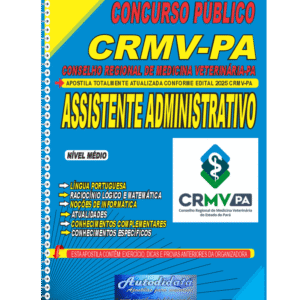 Apostila impressa concurso CRMVPA 2025 Assistente Administrativo