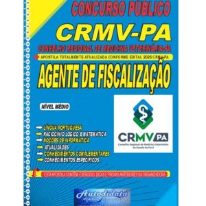 Apostila impressa concurso do CRMV-PA 2025 – Agente de Fiscalização
