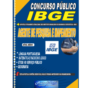 Apostila concurso IBGE 2025 Agente de Pesquisa e Mapeamento